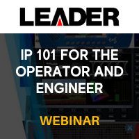 Leader Instruments: IP 101 Webinar Series - Part 3 - Timing & IP Jitter