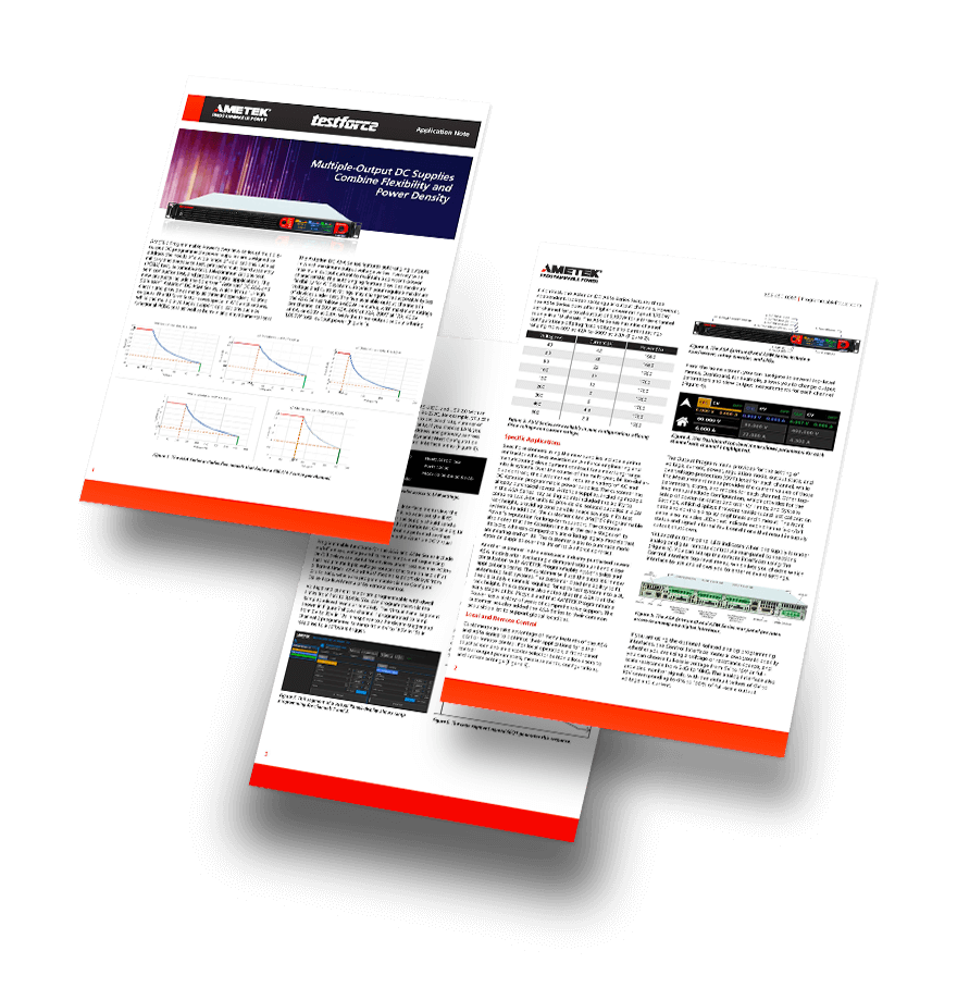 Multiple-Output DC Supplies Combine Flexibility and Power Density Mockup